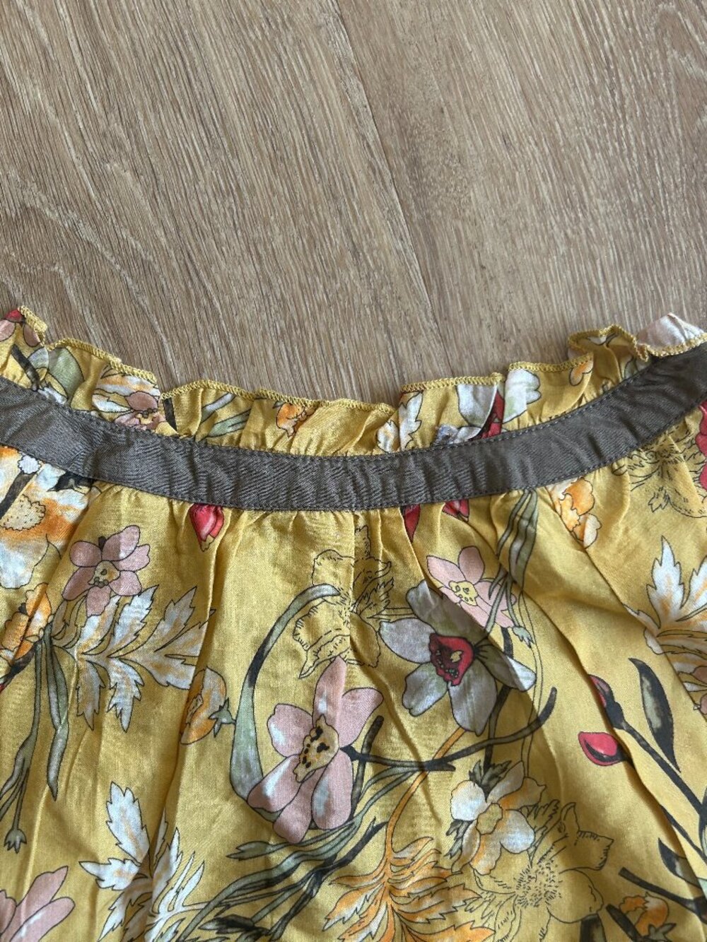 NWT Aratta Silent Journey Boho-Chic Blouse Women's Medium Anthropology Brand - Picture 9 of 11
